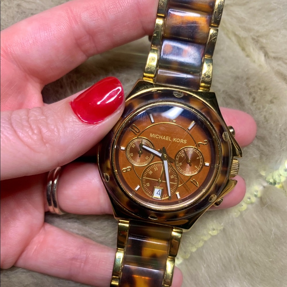 Michael Kors Watch. Tortoise color.